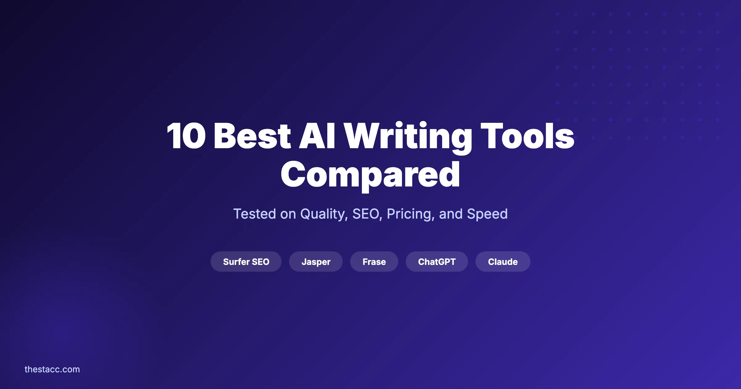 10 Best AI Writing Tools Compared (2026)